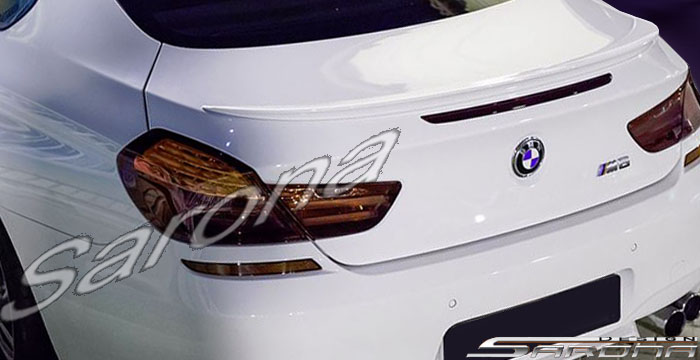 Custom BMW 6 Series  Coupe & Sedan Trunk Wing (2012 - 2019) - $290.00 (Part #BM-071-TW)